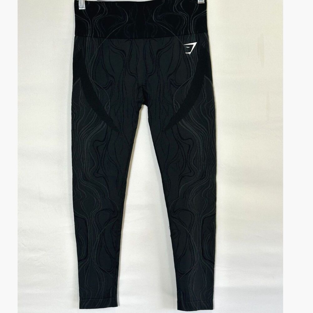 Gymshark Women's Athletic Mercury Compression Leggings Size M Black
